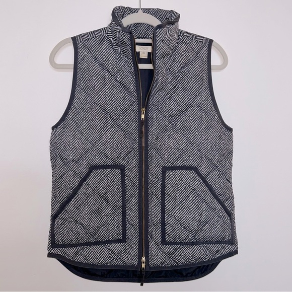 J Crew Factory Printed Vest - Picture 1 of 4